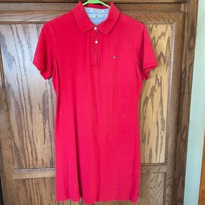 Tommy Hilfiger Red T-Shirt Dress